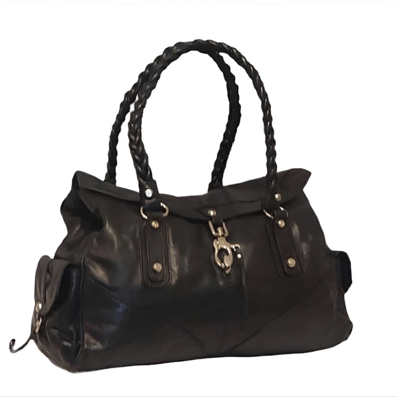 Francesco Biasia Handbags - Francesco Biasia Leather Shoulder Bag Gently Loved!